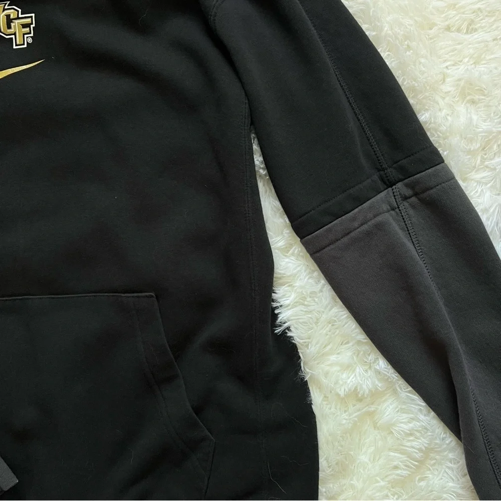 Nike UCF Black and Grey Logo Hoodie